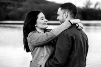 Kelly & Matt - Westport Lake Engagement Shoot. -10