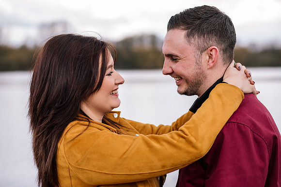 Kelly & Matt - Westport Lake Engagement Shoot. -12
