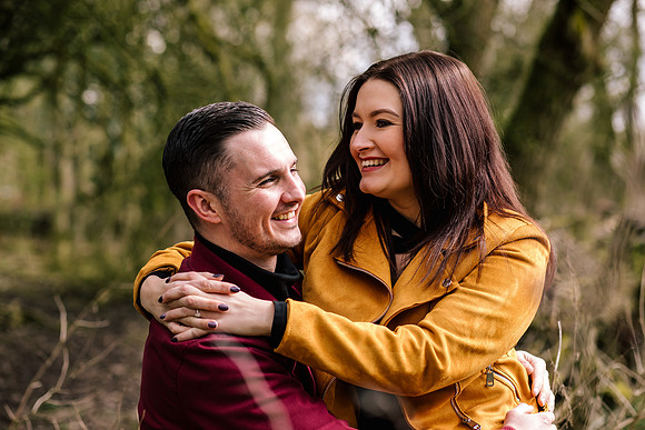 Kelly & Matt - Westport Lake Engagement Shoot. -24