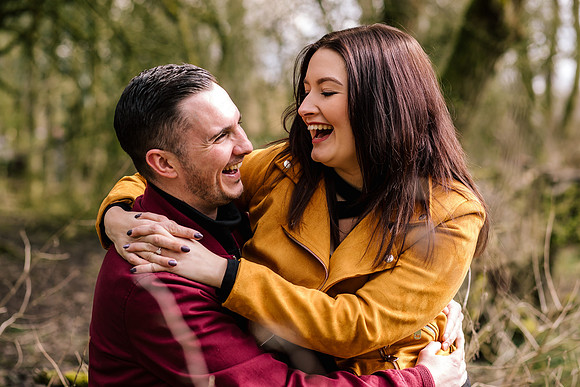 Kelly & Matt - Westport Lake Engagement Shoot. -26