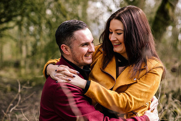 Kelly & Matt - Westport Lake Engagement Shoot. -27