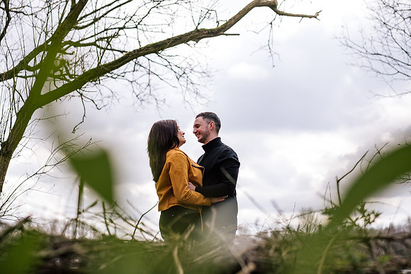 Kelly & Matt - Westport Lake Engagement Shoot. -28