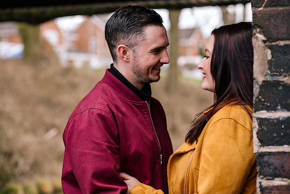 Kelly & Matt - Westport Lake Engagement Shoot. -33