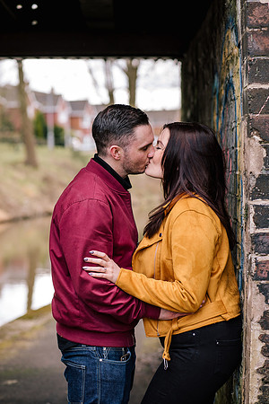 Kelly & Matt - Westport Lake Engagement Shoot. -35