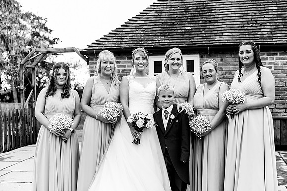 Hanbury Barn Wedding Photography - Laura & Phil-433