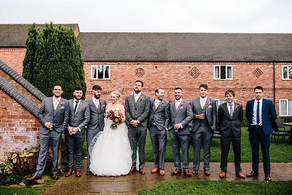 Slaters Country Inn Wedding Photography - Katie & Louis - Staffordshire Wedding Photographer-334