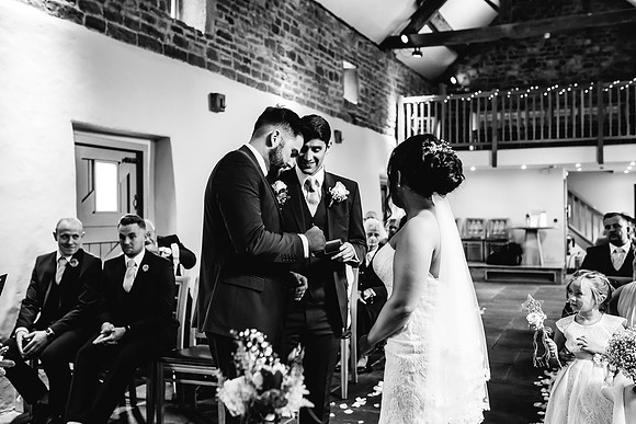 The Ashes Barns Wedding - Emma & Alistair-357