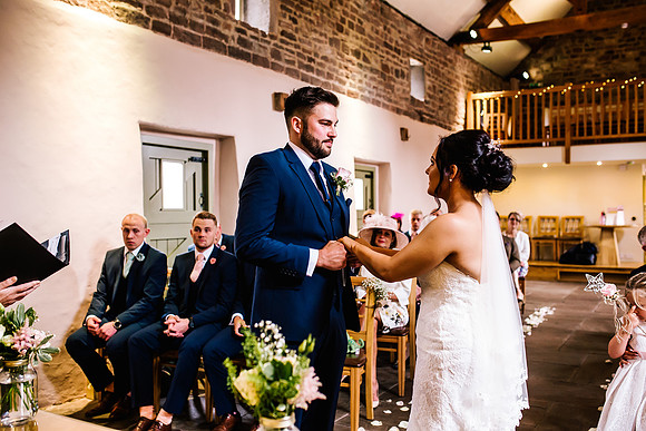 The Ashes Barns Wedding - Emma & Alistair-351