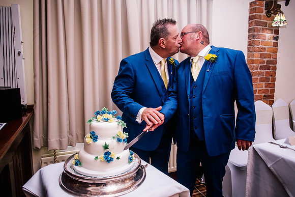 Slaters Country Inn Wedding Photography - Brian & Keith -421