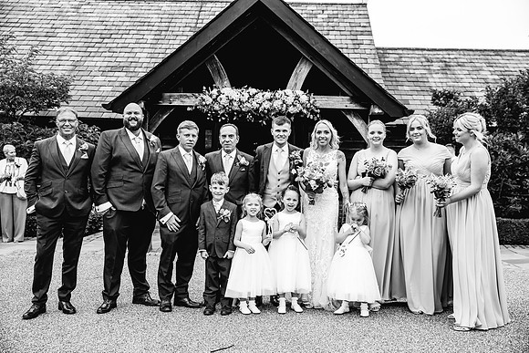 Sandhole Oak Barn Wedding Photography - Caitlin & Shane-503