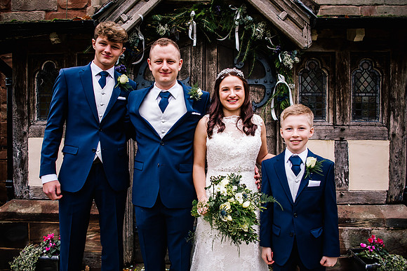 Slaters Country Inn Wedding Photography - Chantelle & Nick-294
