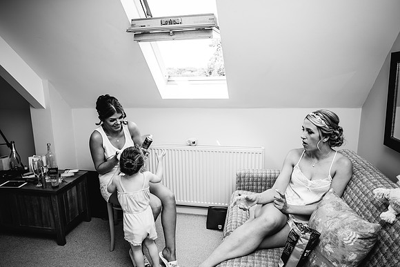 Beckford Inn Wedding Photography - Claire & Stephen-89