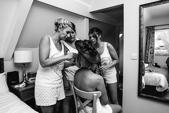 Beckford Inn Wedding Photography - Claire & Stephen-97