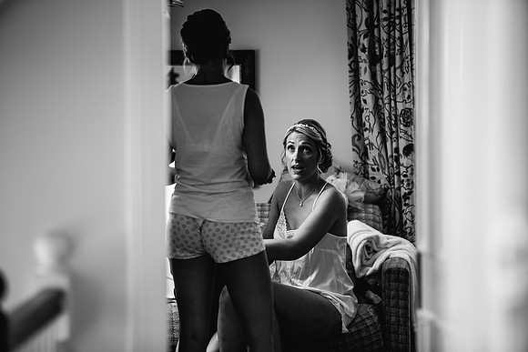Beckford Inn Wedding Photography - Claire & Stephen-103
