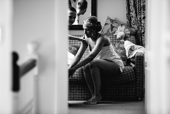 Beckford Inn Wedding Photography - Claire & Stephen-104