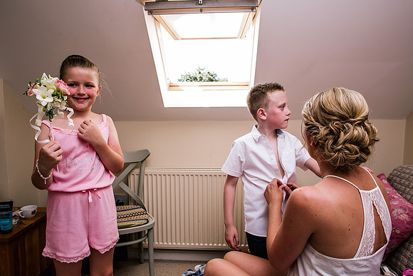 Beckford Inn Wedding Photography - Claire & Stephen-107