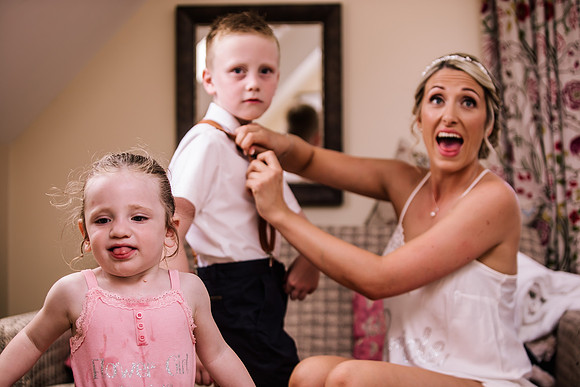 Beckford Inn Wedding Photography - Claire & Stephen-113