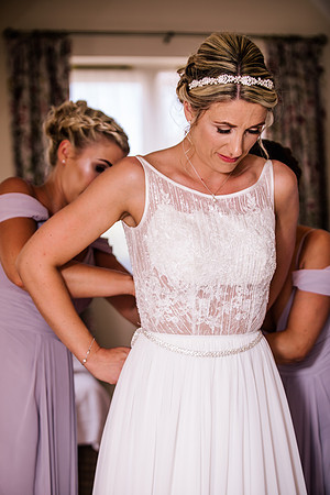 Beckford Inn Wedding Photography - Claire & Stephen-123