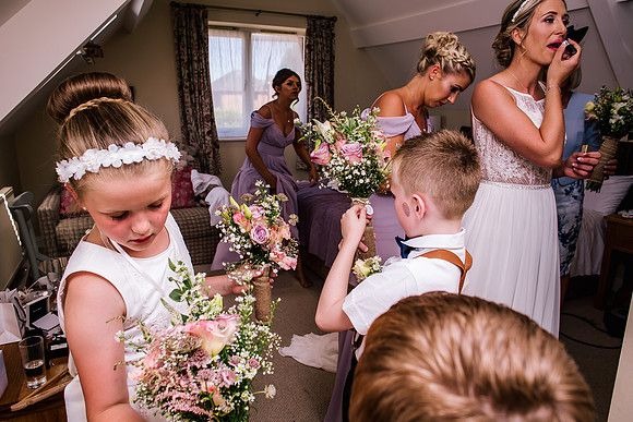 Beckford Inn Wedding Photography - Claire & Stephen-124