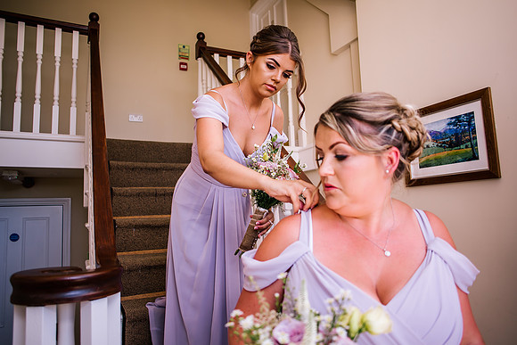 Beckford Inn Wedding Photography - Claire & Stephen-133