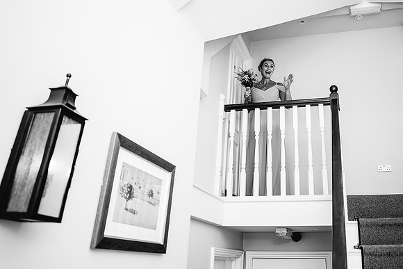 Beckford Inn Wedding Photography - Claire & Stephen-134