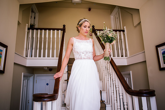 Beckford Inn Wedding Photography - Claire & Stephen-139