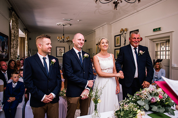 Beckford Inn Wedding Photography - Claire & Stephen-153