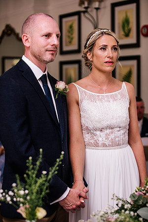 Beckford Inn Wedding Photography - Claire & Stephen-156