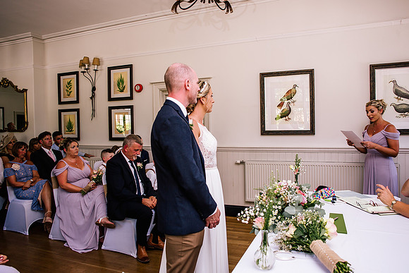 Beckford Inn Wedding Photography - Claire & Stephen-159