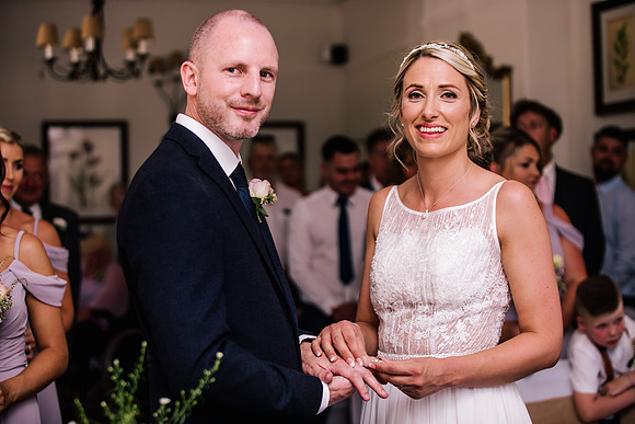 Beckford Inn Wedding Photography - Claire & Stephen-186