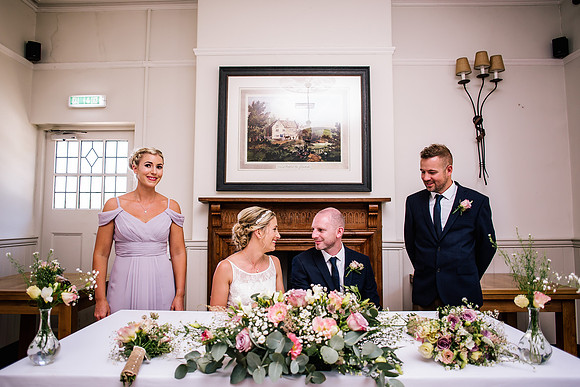 Beckford Inn Wedding Photography - Claire & Stephen-197
