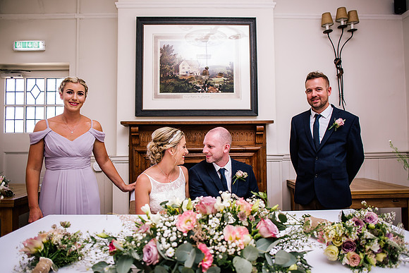 Beckford Inn Wedding Photography - Claire & Stephen-198