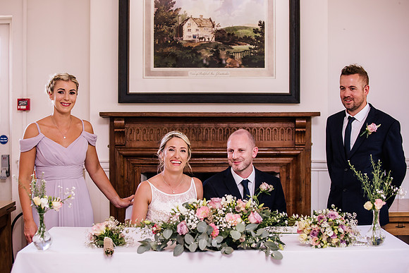 Beckford Inn Wedding Photography - Claire & Stephen-199