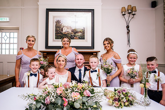 Beckford Inn Wedding Photography - Claire & Stephen-201