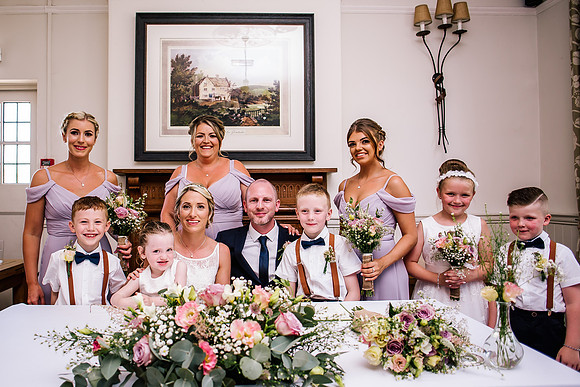 Beckford Inn Wedding Photography - Claire & Stephen-202