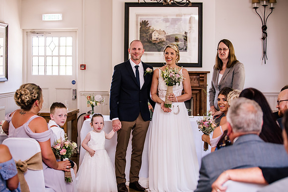 Beckford Inn Wedding Photography - Claire & Stephen-214