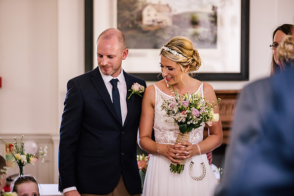 Beckford Inn Wedding Photography - Claire & Stephen-216