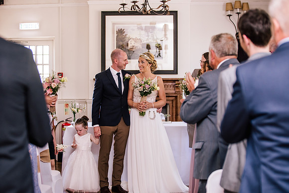 Beckford Inn Wedding Photography - Claire & Stephen-217