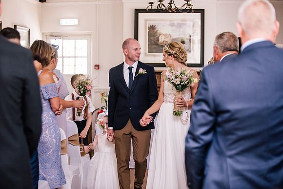 Beckford Inn Wedding Photography - Claire & Stephen-220