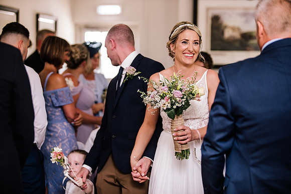 Beckford Inn Wedding Photography - Claire & Stephen-221