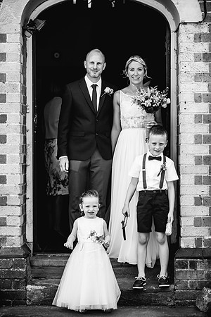 Beckford Inn Wedding Photography - Claire & Stephen-223