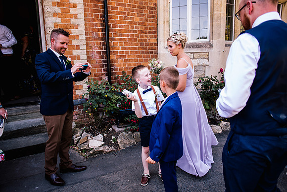 Beckford Inn Wedding Photography - Claire & Stephen-225