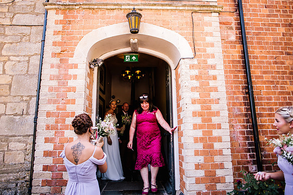 Beckford Inn Wedding Photography - Claire & Stephen-227