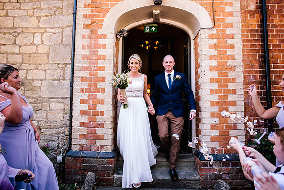 Beckford Inn Wedding Photography - Claire & Stephen-228