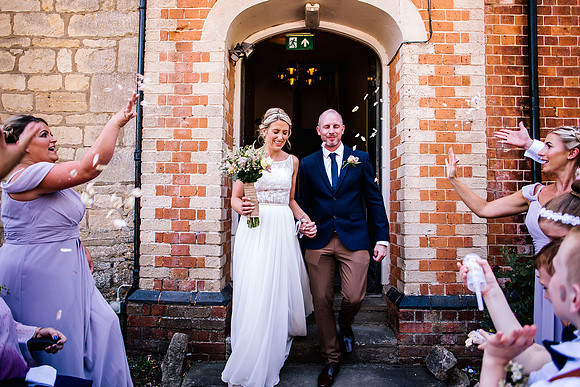 Beckford Inn Wedding Photography - Claire & Stephen-229