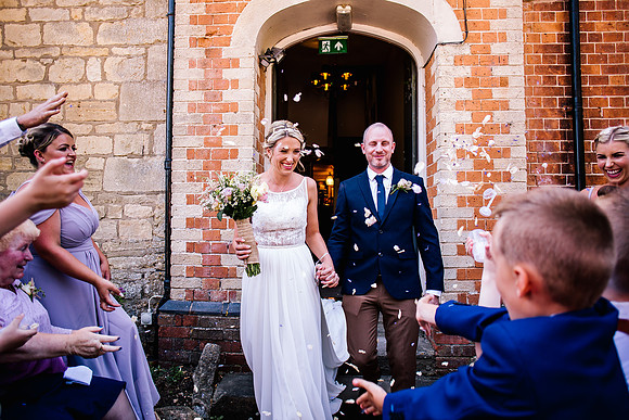 Beckford Inn Wedding Photography - Claire & Stephen-231