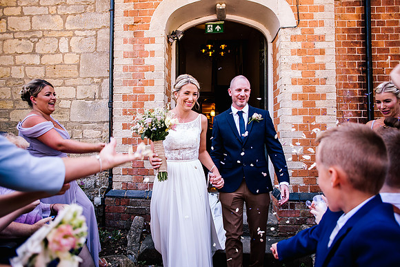 Beckford Inn Wedding Photography - Claire & Stephen-232