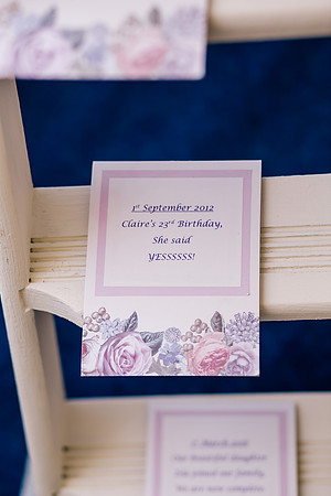 Beckford Inn Wedding Photography - Claire & Stephen-286