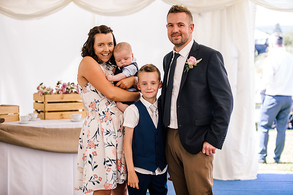 Beckford Inn Wedding Photography - Claire & Stephen-292