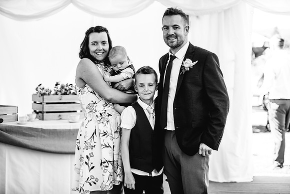 Beckford Inn Wedding Photography - Claire & Stephen-293